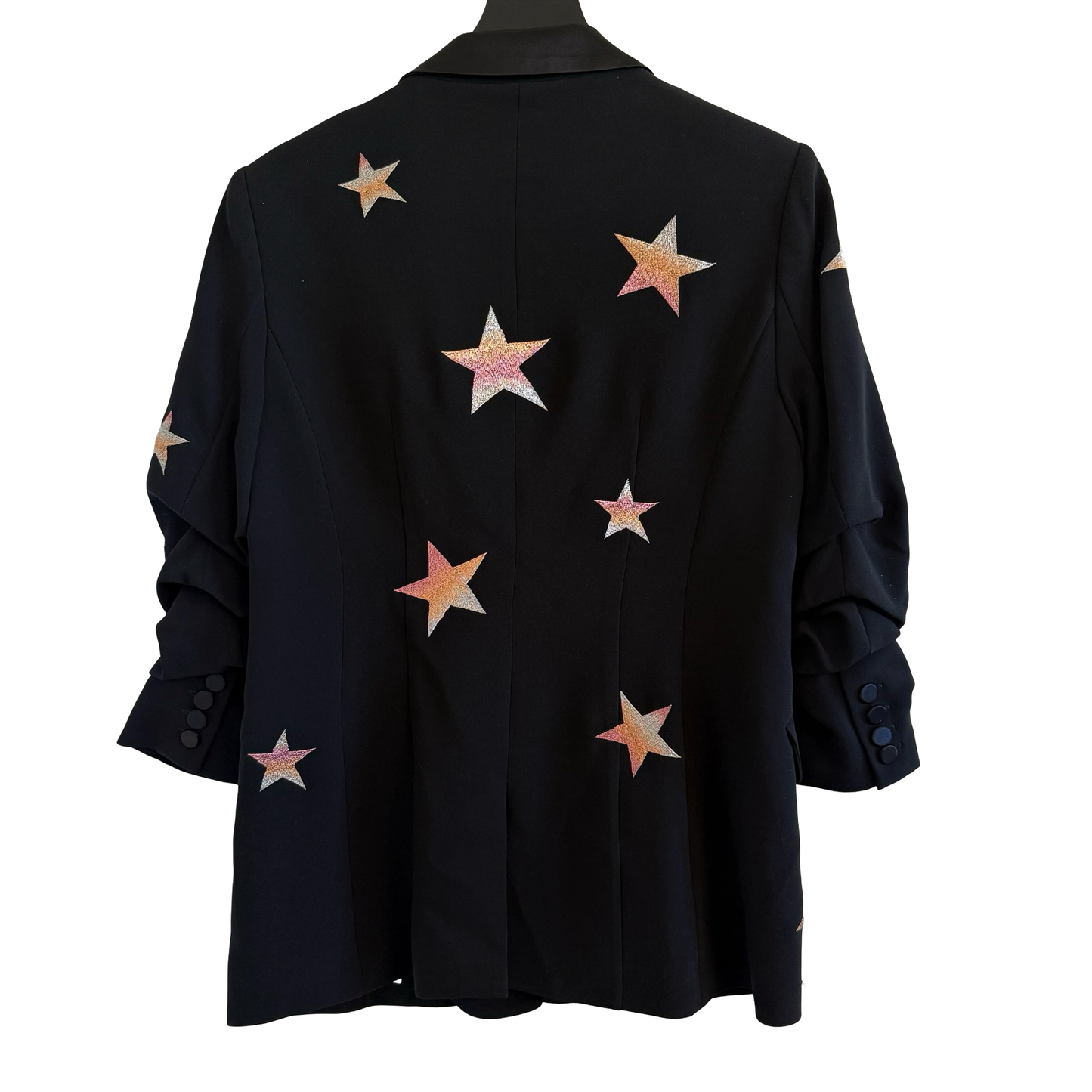 Cinq a Sept Lila Embroidered Star Blazer Size 8