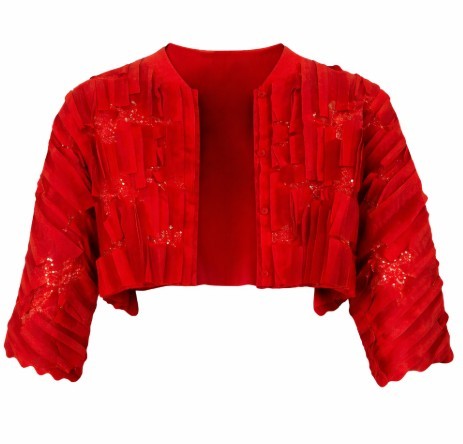 Brunello Cucinelli Red Bolero jacket Size USM|553