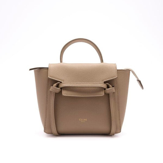 Celine Nano Belt Bag Taupe New|113