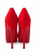 Yves Saint Laurent Tribtoo 105 Suede Pumps Size 40.5/US 10-10.5|625