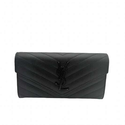 Saint Laurent Cassandre Matelasse Flap Wallet|443