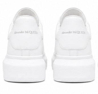 Alexander McQueen Oversized Sneakers, Men's EU 45 (US 11.5) – All White|628