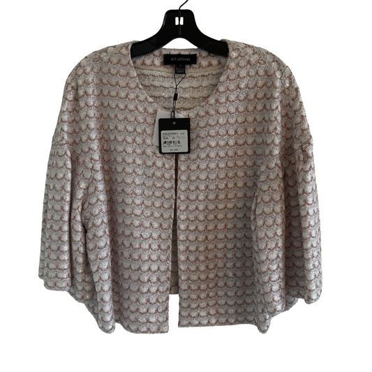 St John Sequins Shimmer Jacket Size 16 New|455