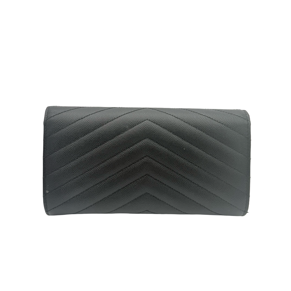 Saint Laurent Cassandre Matelasse Flap Wallet|444