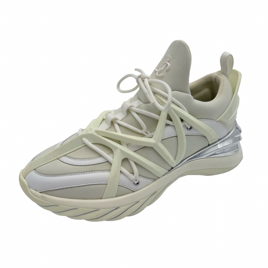 Jimmy Choo Cosmos Low Top Sneakers Size 38 1/2|270