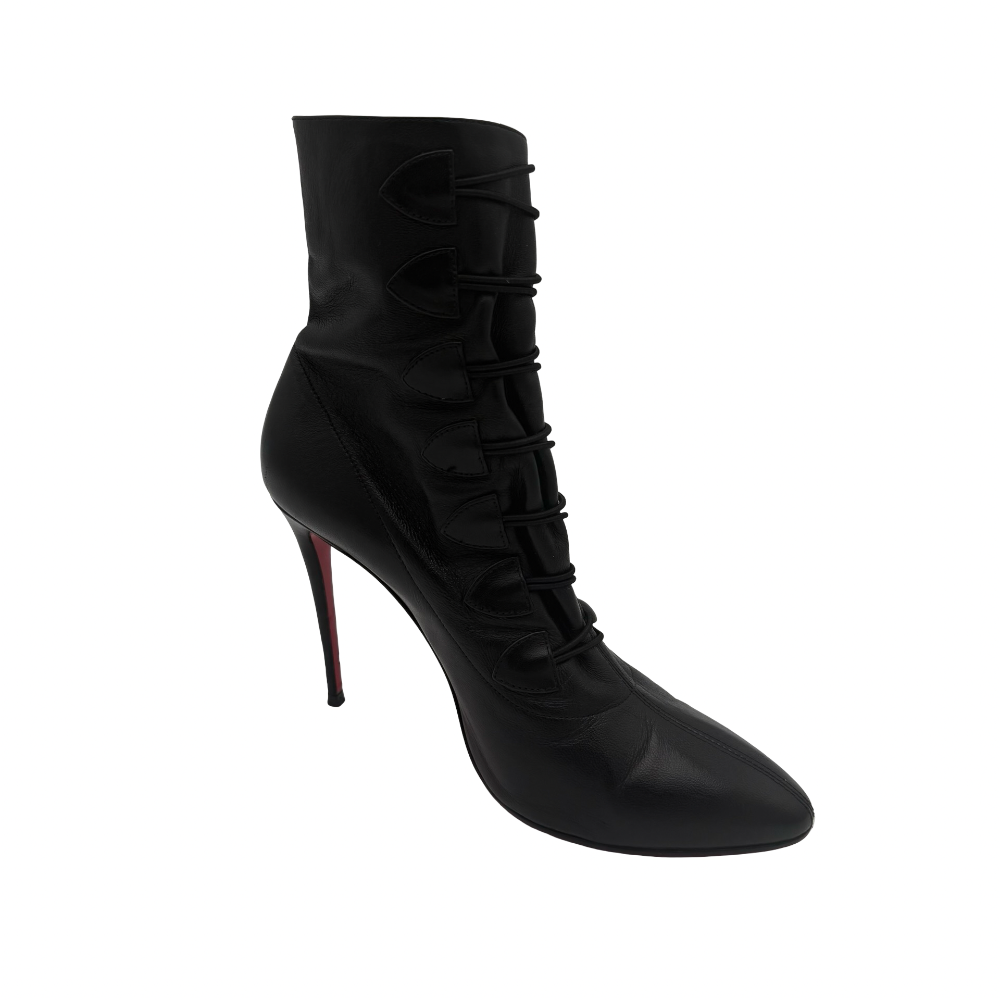 Christian Louboutin Button Ankle Booties Size 38|426
