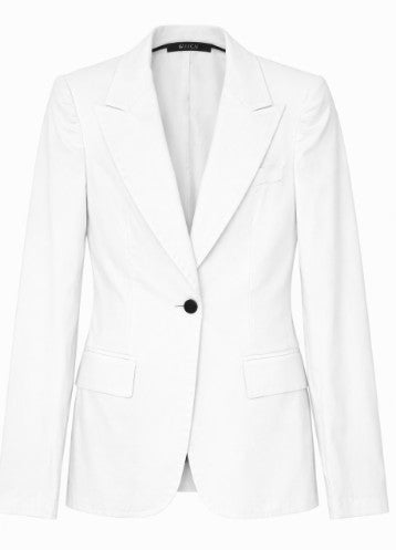 Gucci white Tailored Blazer - Size US6, IT 42|551