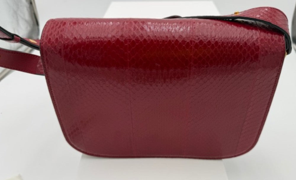 Gucci Snakeskin Red Horsebit 1955 Small (New)|520