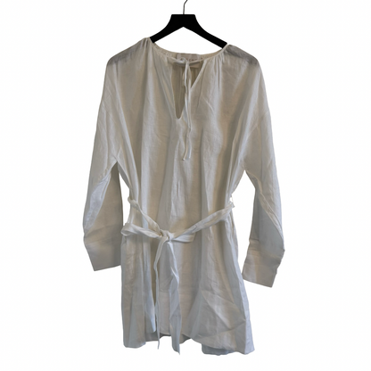 Asceno Santorini Linen Mini Dress Size Medium New|482