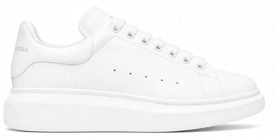 Alexander McQueen Oversized Sneakers, Men's EU 45 (US 11.5) – All White|630