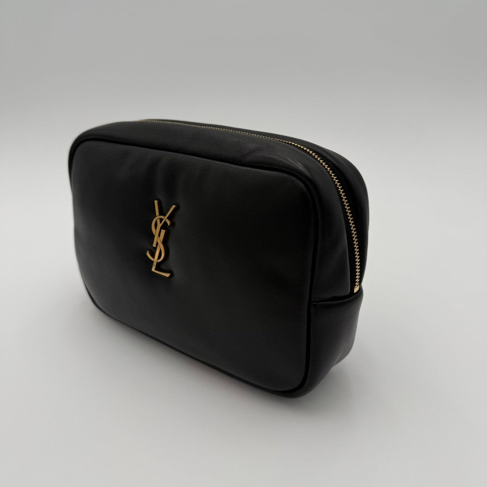 Saint Laurent Cassandre Mini Cosmetic Pouch New|208