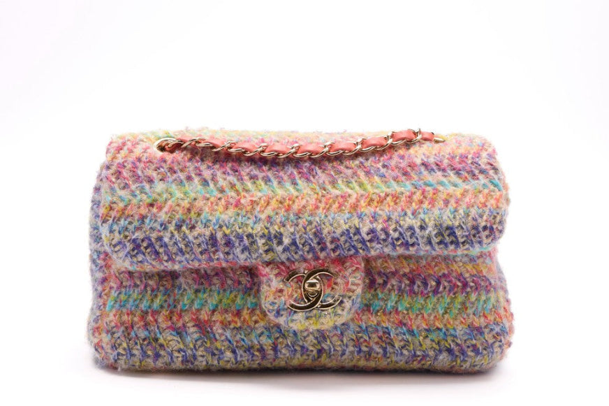 Chanel Tweed Mini Flap - Crossbody|512