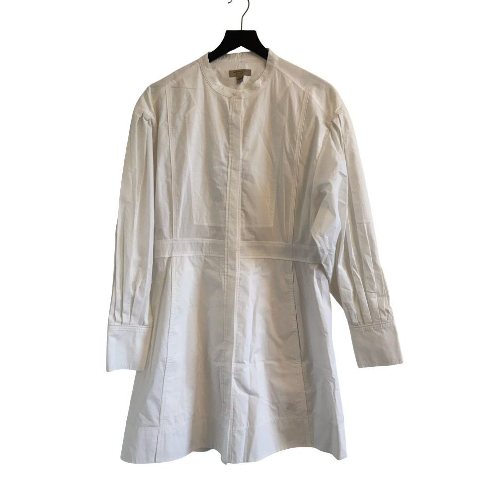 Burberry Mock Neck Mini Dress Size 14 New|476