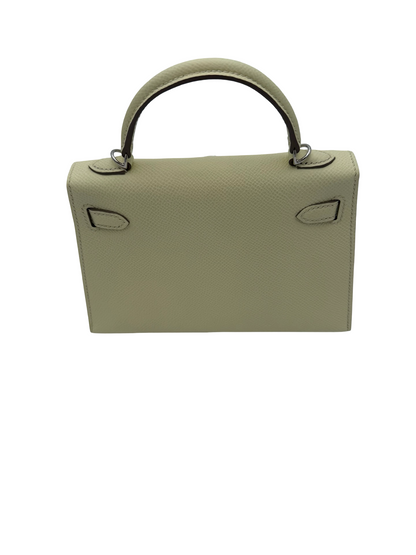 Hermes Vert Fizz Pale Mint Mini Kelly