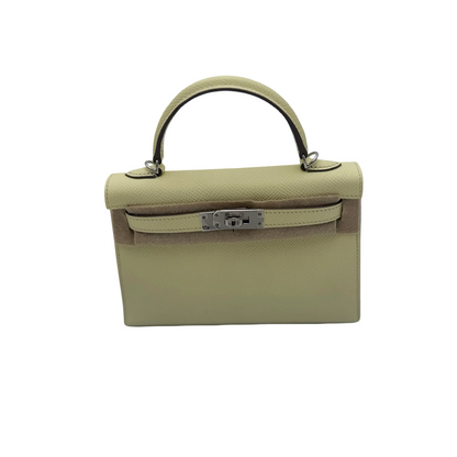 Hermes Vert Fizz Pale Mint Mini Kelly