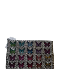 Judith Leiber Flutter Zip Pouch