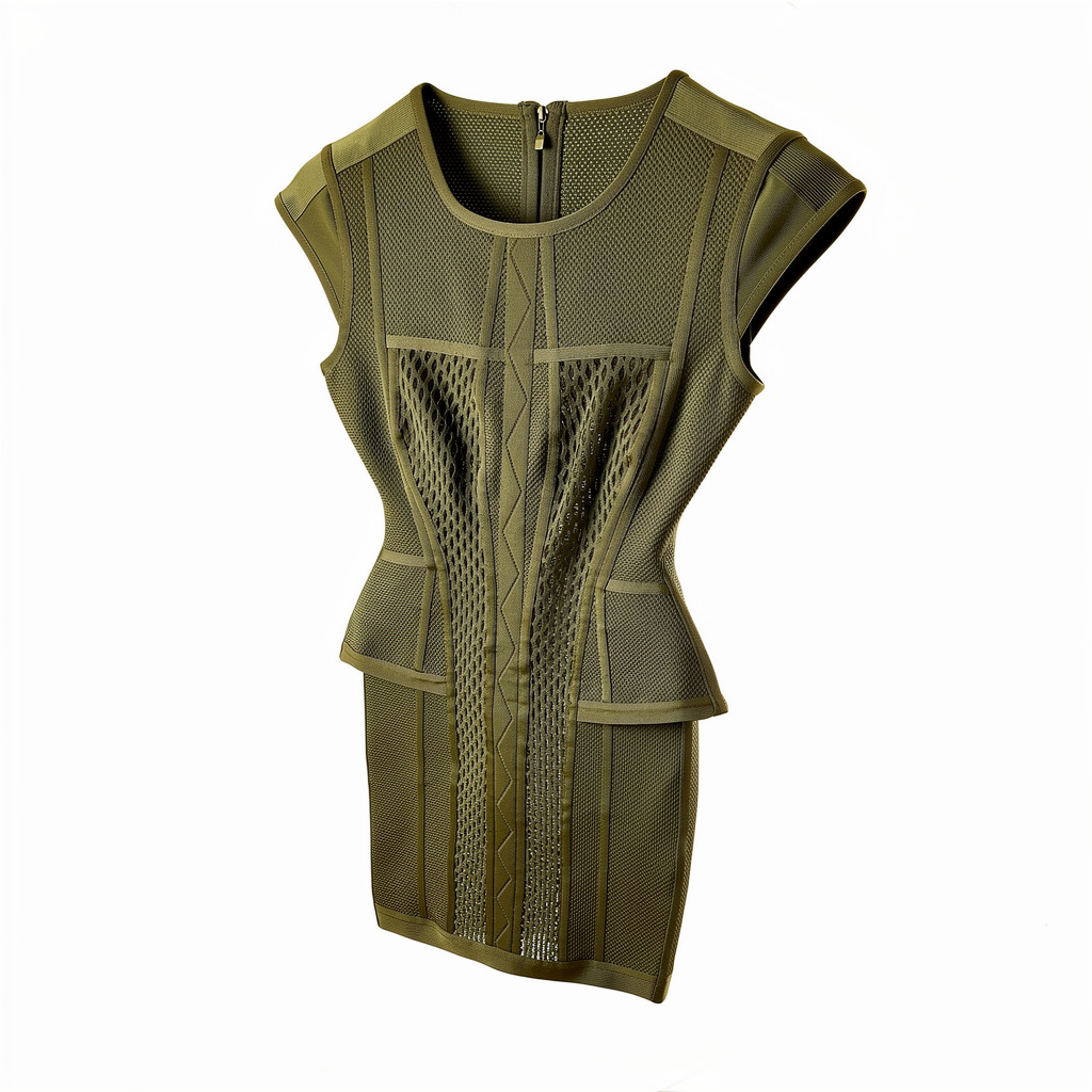 HERVE LEDGER DRESS SIZE XS