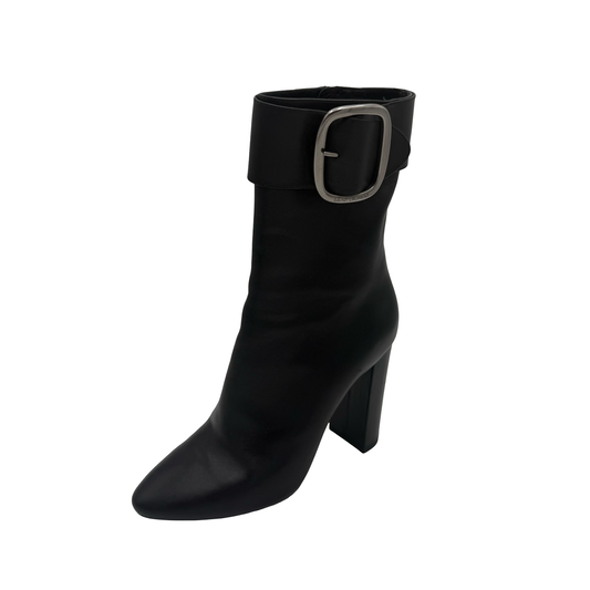 Saint Laurent Boots with Silver buckle Size 40