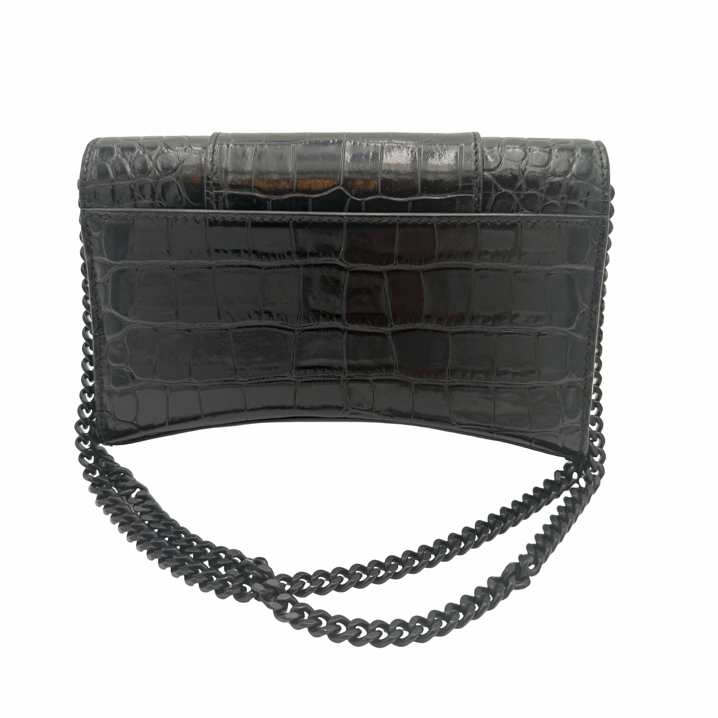 Balenciaga Hourglass Wallet On Chain