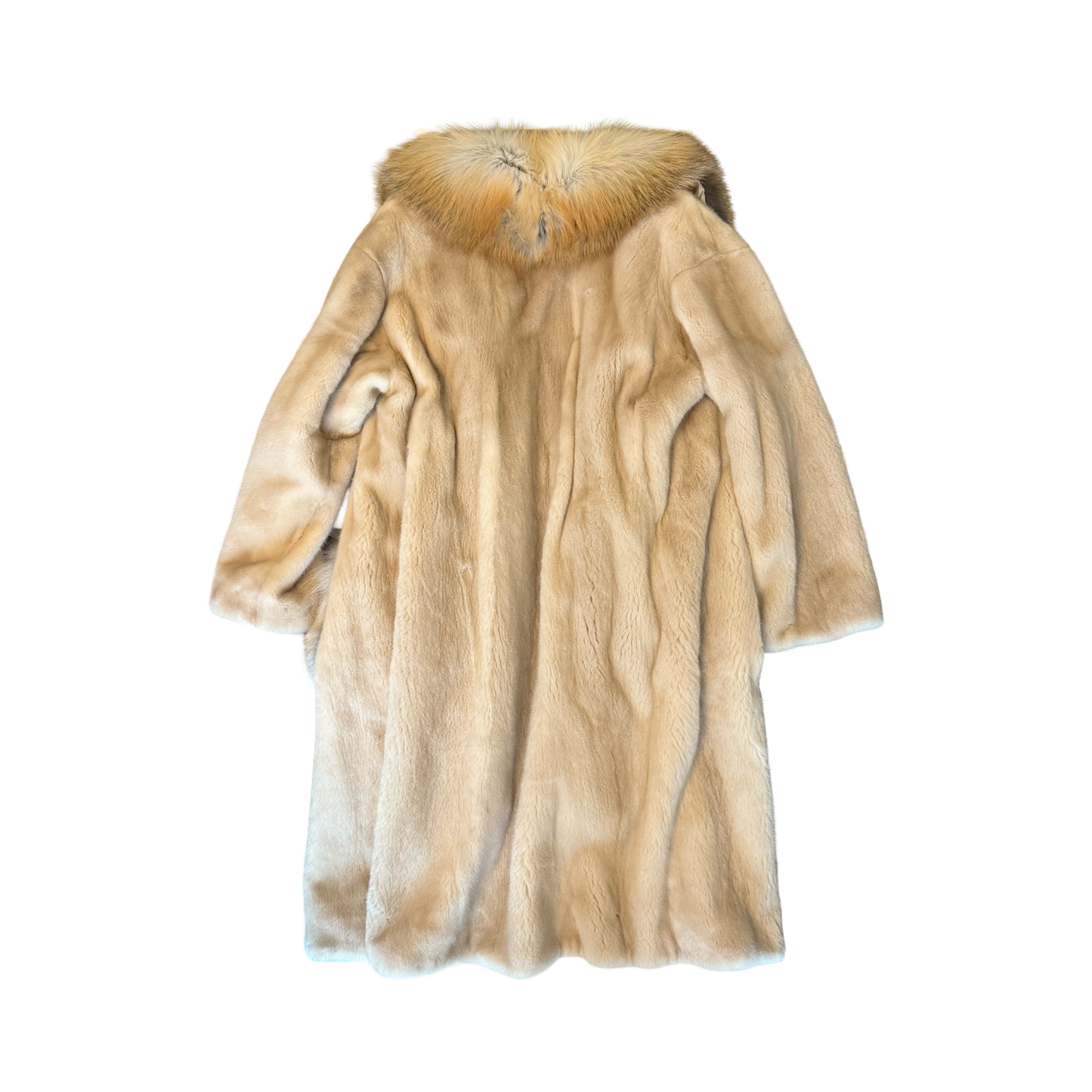 Ambiance Furs -Cream fur coat