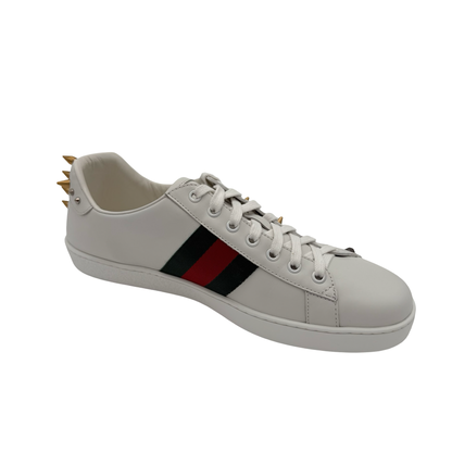 Gucci Ace Punk Studs Low Top Sneakers 39 1/2