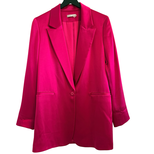 Alice and Olivia Denny Long Blazer Size 8