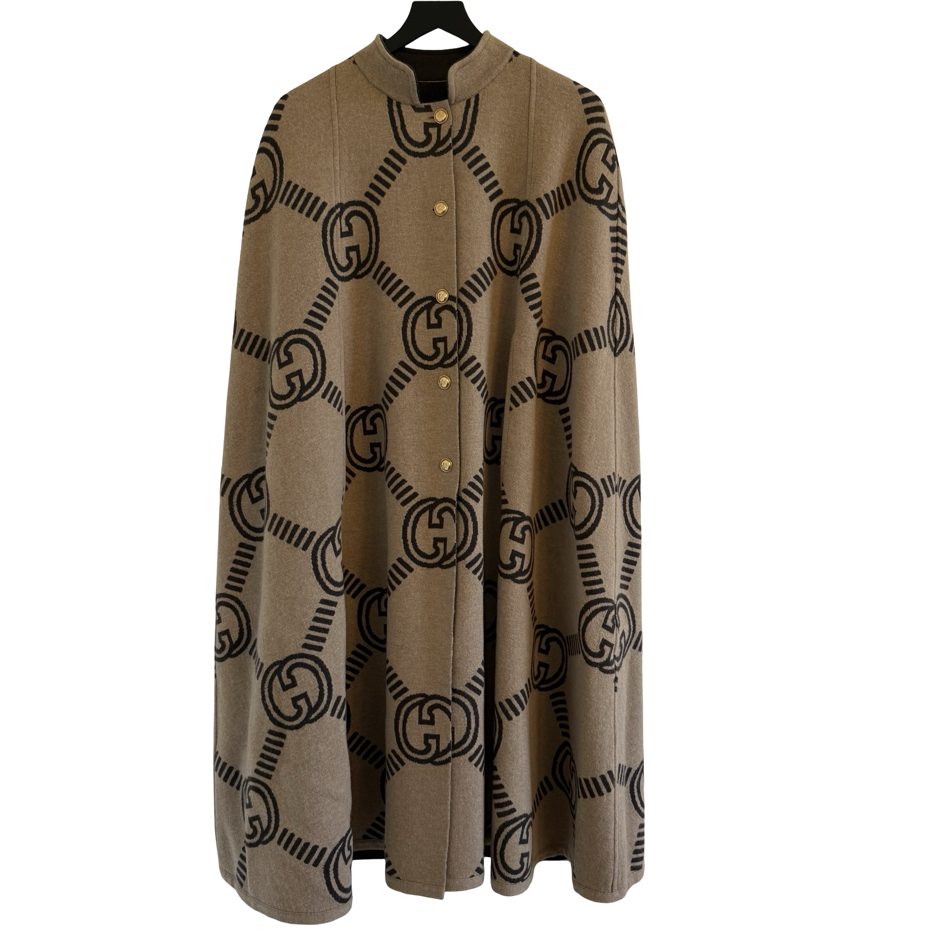 Gucci Reversible GG Wool Cape – Archive Vault