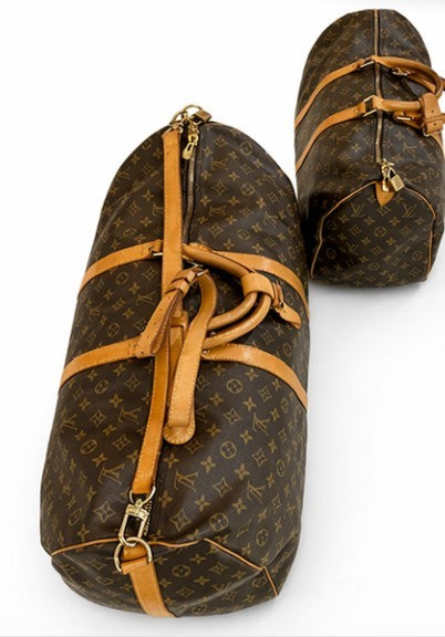 Louis Vuitton Brown Monogram Keepall Travel Bag 45|613
