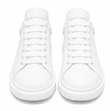 Alexander McQueen Oversized Sneakers, Men's EU 45 (US 11.5) – All White|629