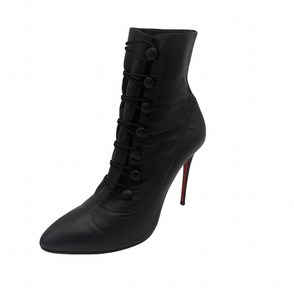 Christian Louboutin Button Ankle Booties Size 38|425